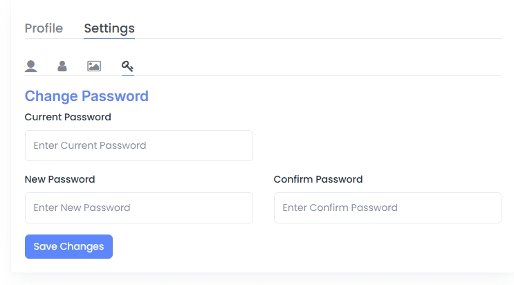 Change Password Form