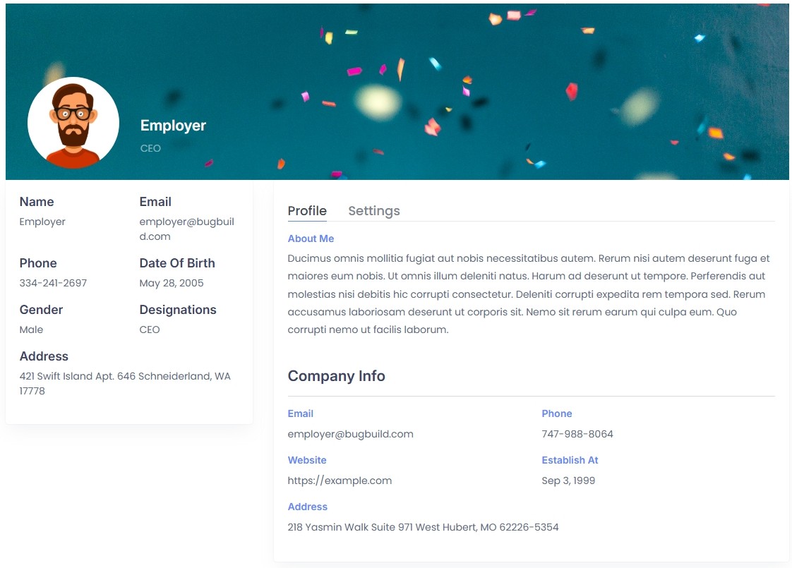 Profile Overview